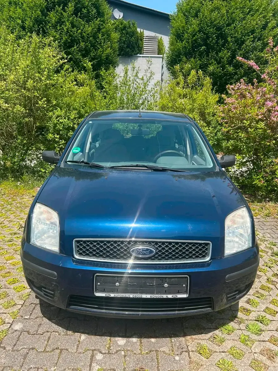 Gebraucht Ford Fusion 100 PS (73 kW) 2003 Blau Kleinwagen