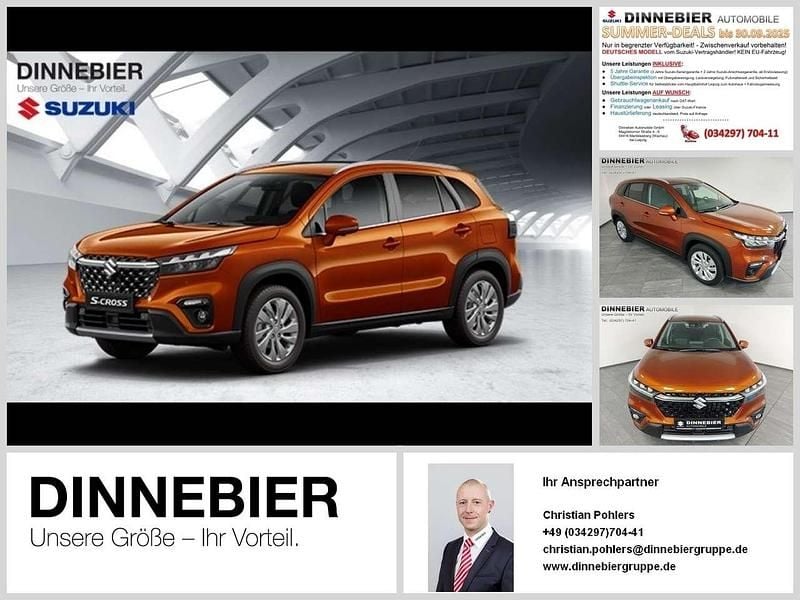 Canyon brown pearl metallic zq Neu 2025 Suzuki SX4 S-Cross Comfort SUV | 26.486 € (Guter Preis) - Bild 1/2