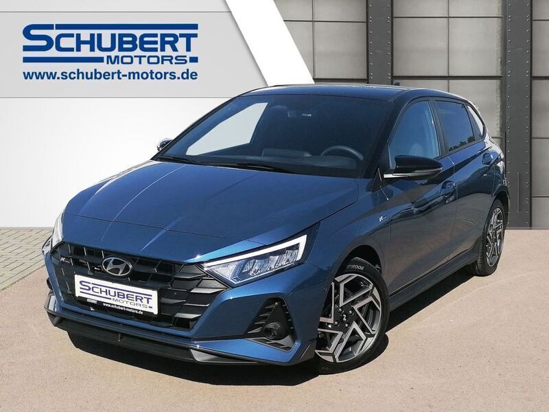 Blau Neu 2025 Hyundai i20 N Line Limousine | 26.790 € (Etwas zu teuer) - Bild 1/4