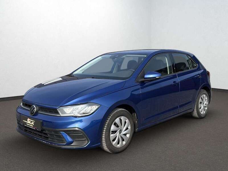 Blau Gebraucht 2022 VW Polo IQ Drive Limousine | 15.950 € (Guter Preis) - Bild 1/4