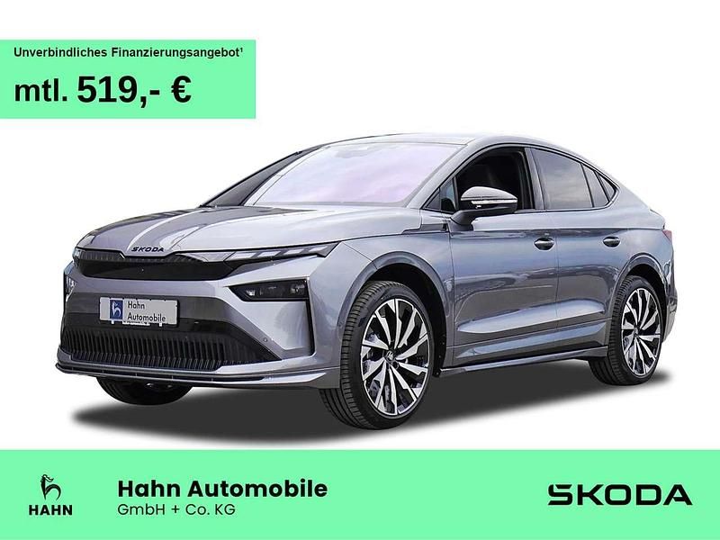 Grau Neu 2025 Skoda Enyaq iV SportLine SUV | 58.480 € (Teuer) - Bild 1/3