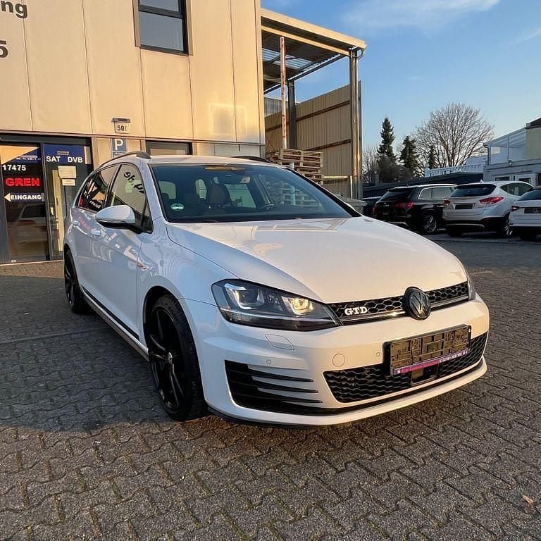 Gebraucht VW Golf VII GTD 184 PS (135 kW) 2016 Weiß Kombi