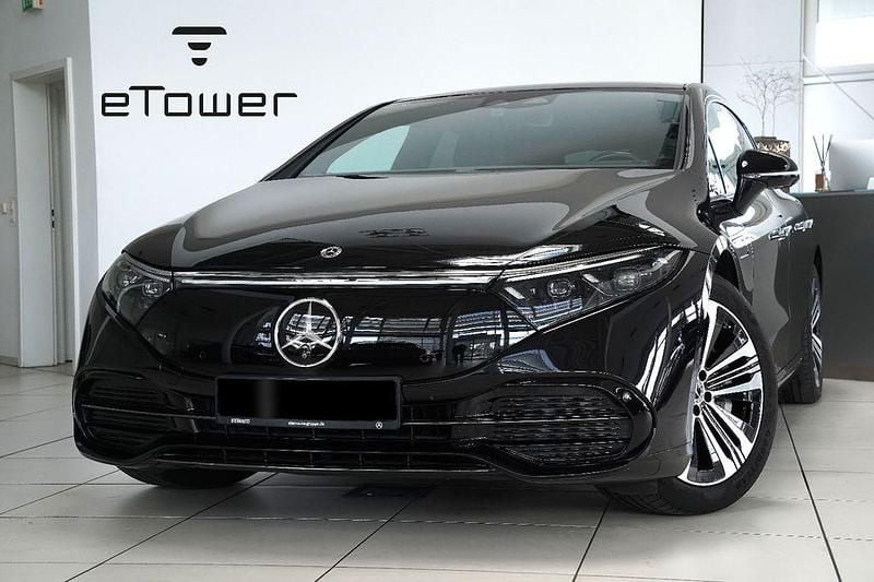 Schwarz Gebraucht 2022 Mercedes EQS450+ SUV | 49.890 € - Bild 1/4