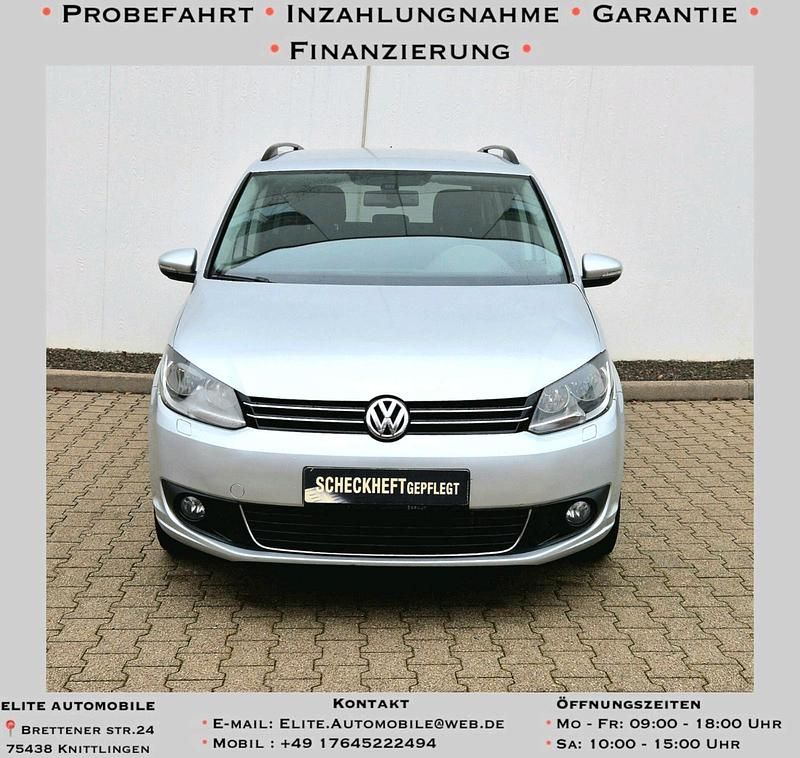 Gebraucht VW Touran 105 PS (77 kW) 2013 Silber Van / Kleinbus