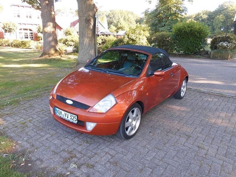 Orange Gebraucht 2004 Ford StreetKa Cabrio | 2.300 € (Fairer Preis) - Bild 1/4