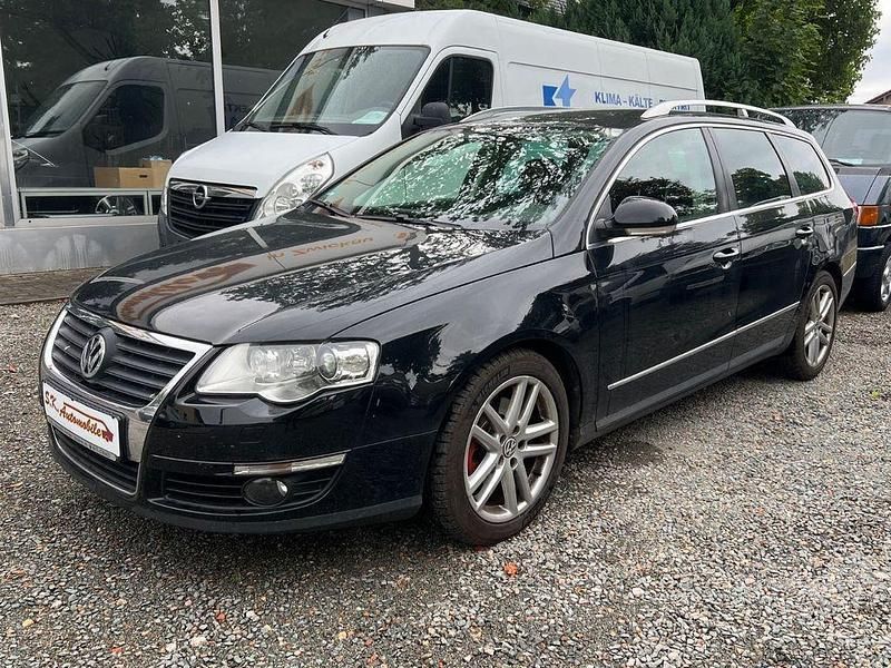 Schwarz Gebraucht 2008 VW Passat Comfortline Kombi | 6.950 € (Teuer) - Bild 1/3