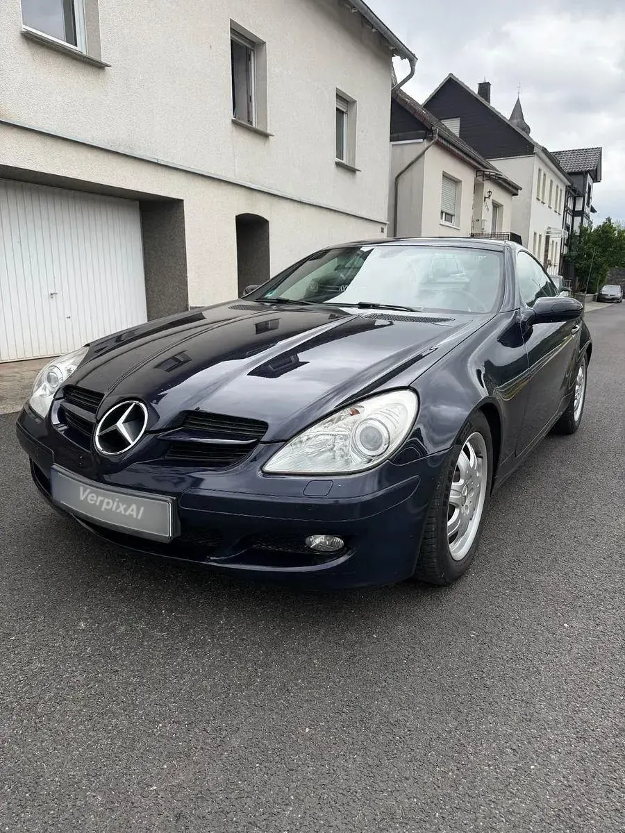 Gebraucht Mercedes 200 163 PS (119 kW) 2005 Blau Cabrio