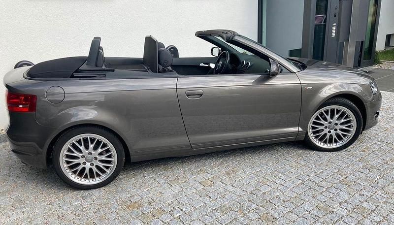 Braun Gebraucht 2013 Audi A3 Cabriolet S-Line Cabrio | 8.750 € (Fairer Preis) - Bild 1/4
