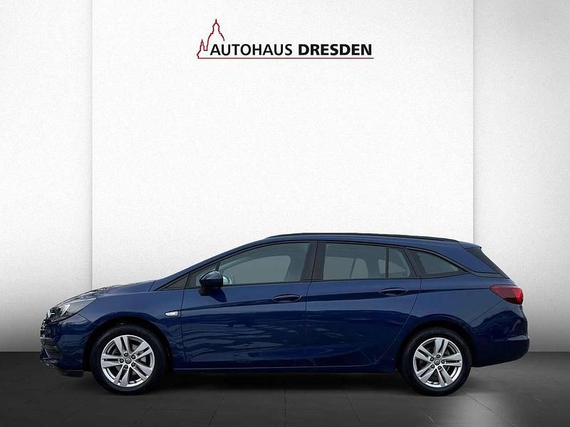 Gebraucht Opel Astra 131 PS (96 kW) 2021 Nautic blau (metallic) Kombi