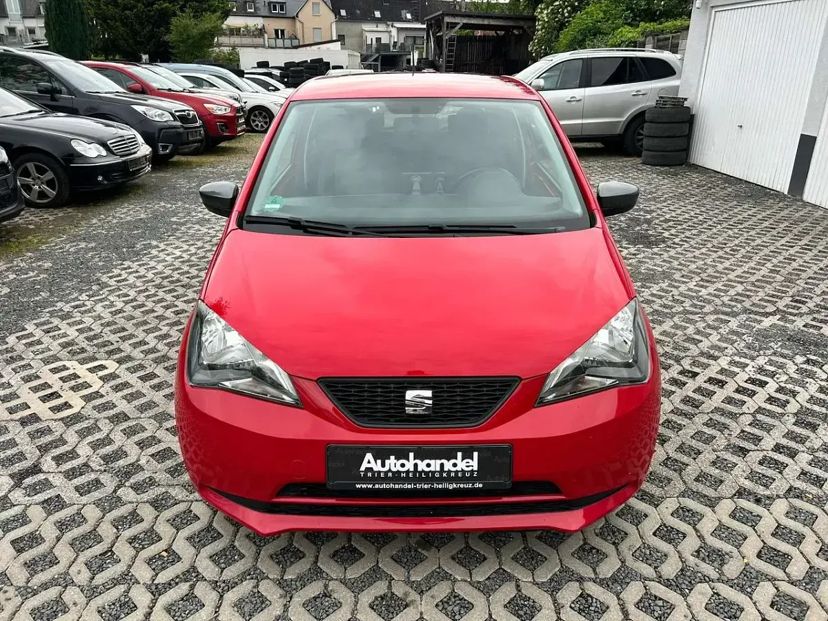 Gebraucht Seat Mii CONNECT 60 PS (44 kW) 2016 "tornado" rot Kleinwagen
