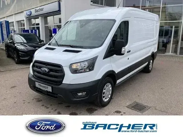 Brugt Ford Transit Trend 170 HK (125 kW) 2024 Hvid Pickup / Ladvogn