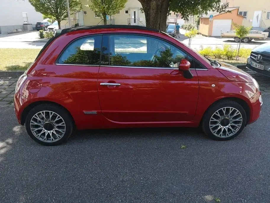 Gebraucht Fiat 500C Lounge 101 PS (74 kW) 2012 Rot Cabrio