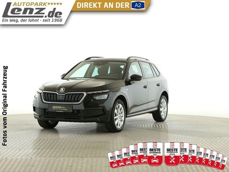 Blackmagic perleffekt (metallic) Gebraucht 2022 Skoda Kamiq Tour SUV | 21.930 € (Fairer Preis) - Bild 1/3