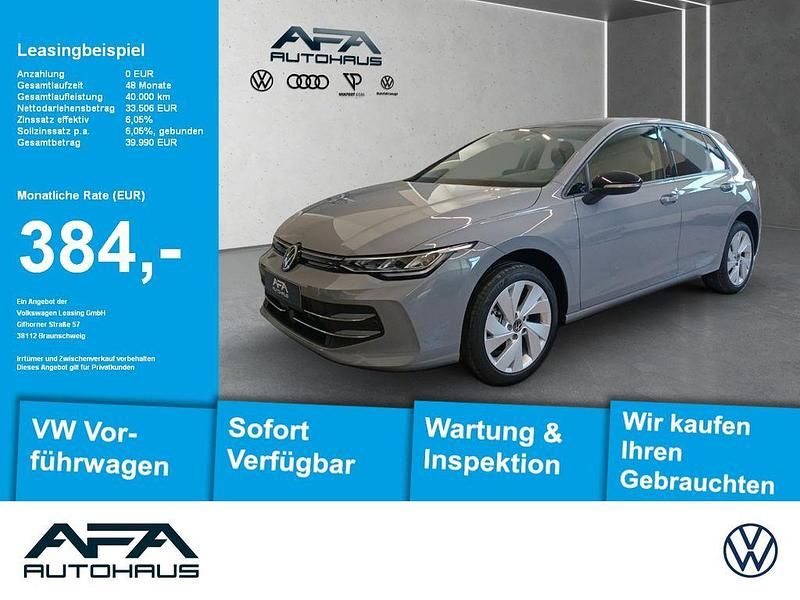 Mondsteingrau Gebraucht 2025 VW Golf VIII Goal Limousine | 33.504 € (Fairer Preis) - Bild 1/4