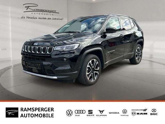 Schwarz (solid black) Gebraucht 2023 Jeep Compass Limited SUV | 25.490 € (Guter Preis) - Bild 1/4