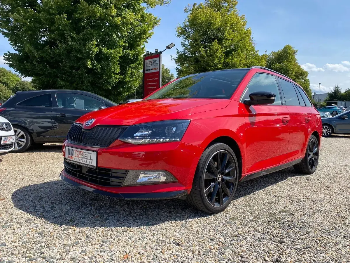 Gebraucht Skoda Fabia Monte Carlo 90 PS (66 kW) 2016 Rot Kombi