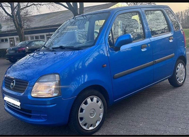 Gebraucht Opel Agila 75 PS (55 kW) 2001 Blau Van / Kleinbus