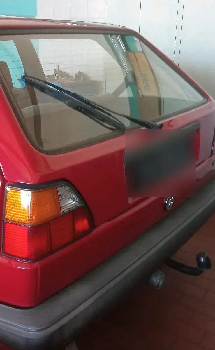 Gebraucht VW Golf II 69 PS (50 kW) 1990 Rot Kleinwagen