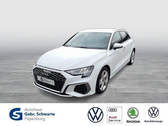 Weiß Gebraucht 2022 Audi A3 S-Line Limousine | 21.780 € (Guter Preis) - Bild 1/4