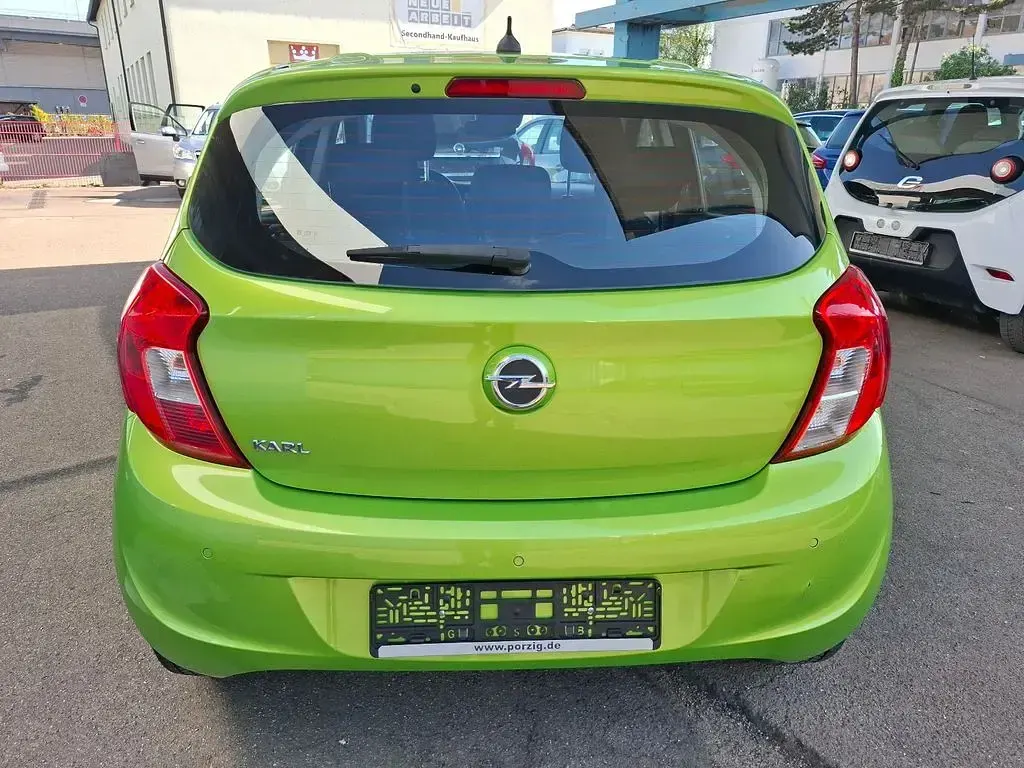 Gebraucht Opel Karl Edition 75 PS (55 kW) 2015 Grün Kleinwagen