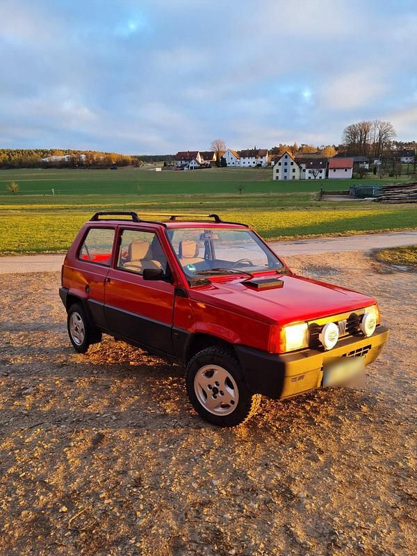 Gebraucht Fiat Panda 4x4 31 PS (22 kW) 1992 Rot Kleinwagen