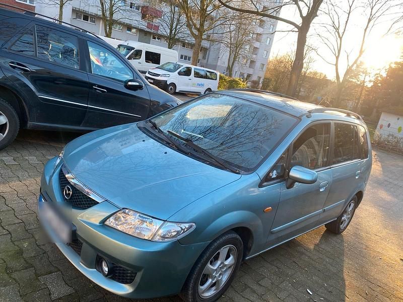 Gebraucht Mazda Premacy 130 PS (95 kW) 2003 Blau Van / Kleinbus
