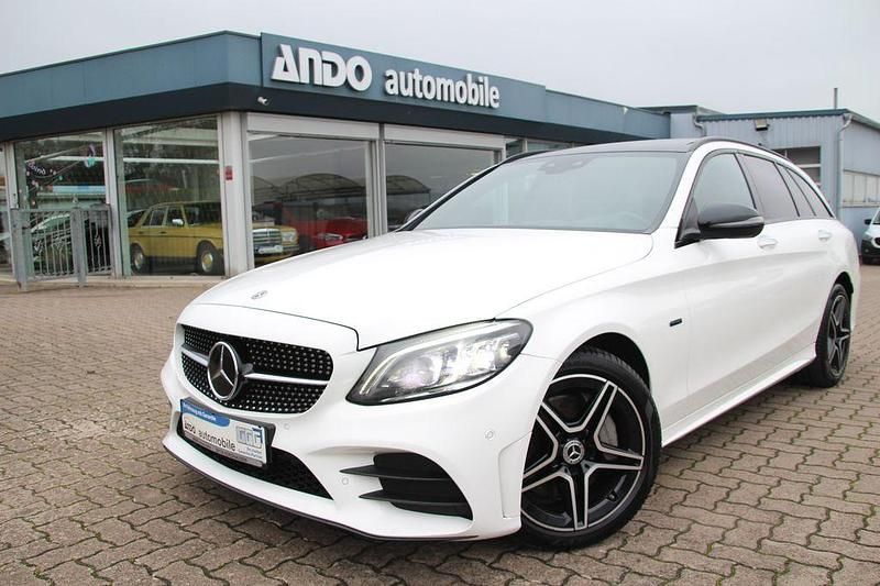 Gebraucht Mercedes C300e AMG line 194 PS (142 kW) 2020 Weiß Limousine