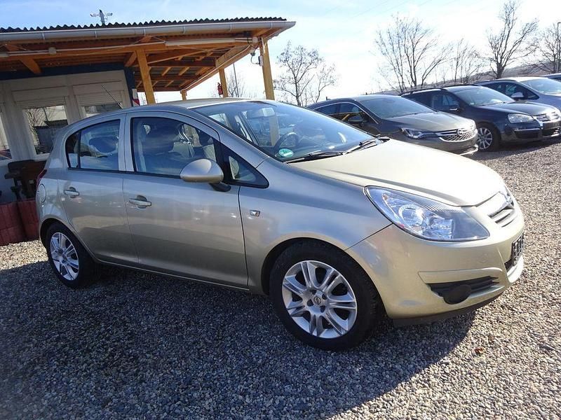 Gebraucht Opel Corsa Edition 80 PS (58 kW) 2008 Gold Kleinwagen