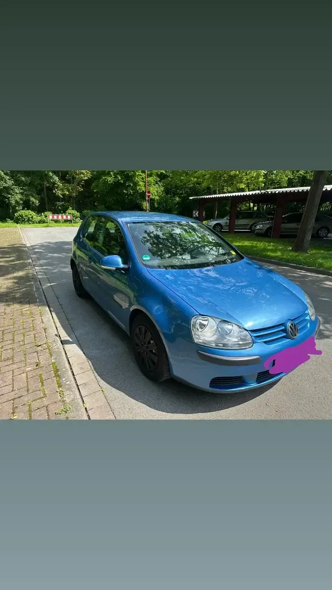 Gebraucht VW Golf V 103 PS (75 kW) 2003 Blau Kleinwagen