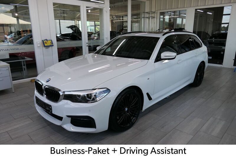 Weiß Gebraucht 2019 BMW 530 M Sport Kombi | 30.990 € (Fairer Preis) - Bild 1/4