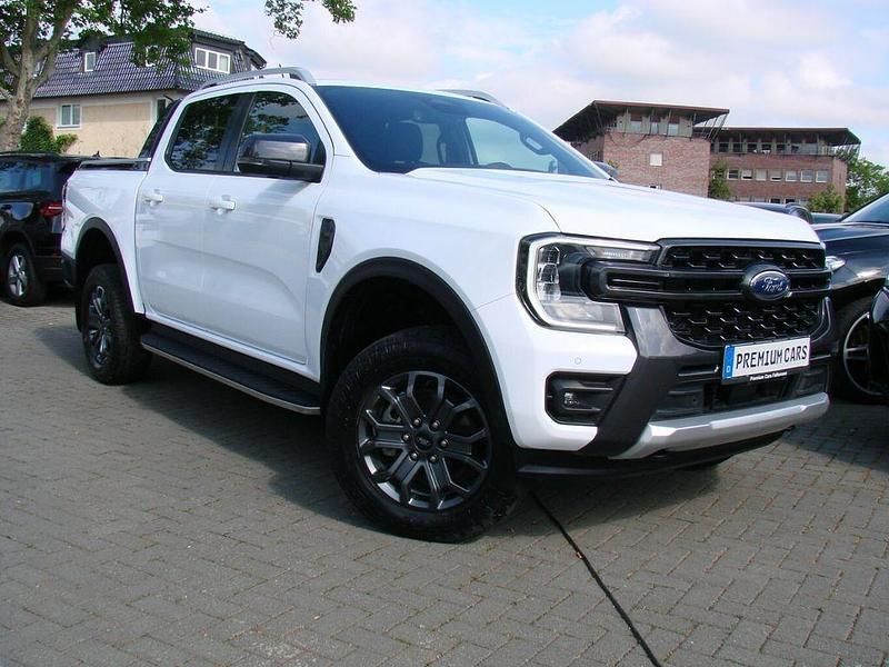 White frozen Gebraucht 2023 Ford Ranger Wildtrack Abholung | 44.890 € (Etwas zu teuer) - Bild 1/4