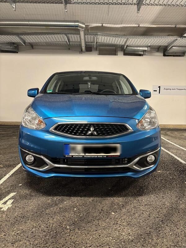 Blau Gebraucht 2020 Mitsubishi Space Star Kleinwagen | 7.250 € (Guter Preis) - Bild 1/4