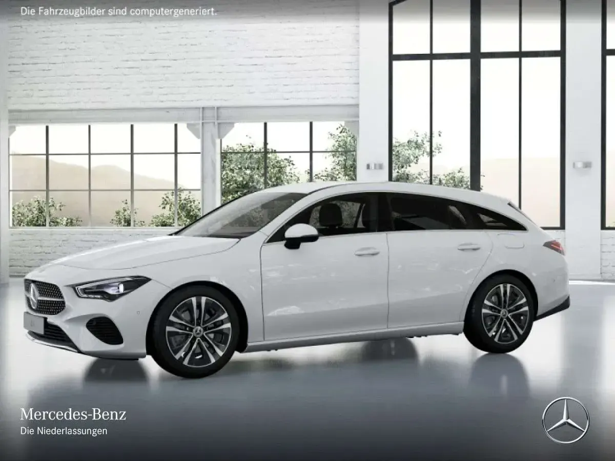 Gebraucht Mercedes CLA200 Progressive 163 PS (119 kW) 2025 Polarweiß Kombi