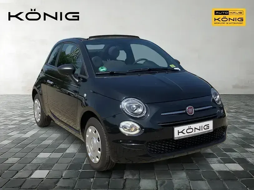 Gebraucht Fiat 500C 69 PS (50 kW) 2023 Schwarz Cabrio