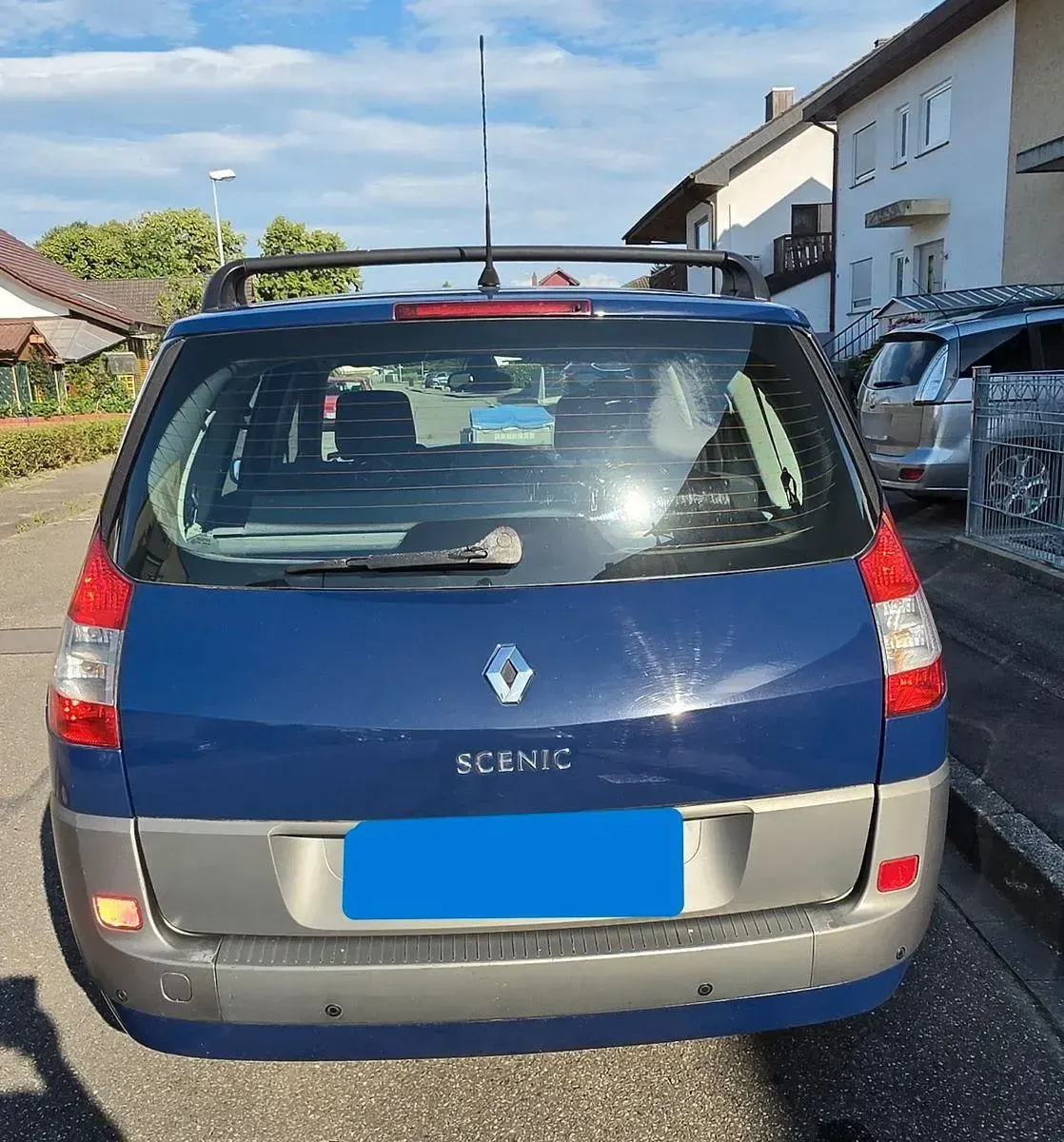 Gebraucht Renault Grand Scénic II Avantage 135 PS (99 kW) 2006 Blau Van / Kleinbus