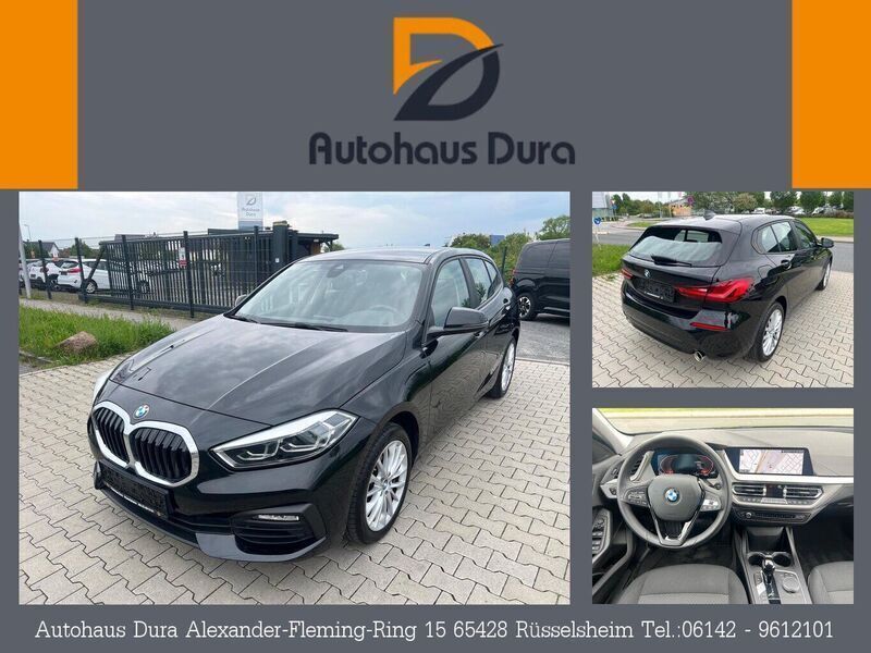 Schwarz (black sapphire metallic Gebraucht 2023 BMW 120 Advantage Kleinwagen | 22.650 € (Fairer Preis) - Bild 1/4