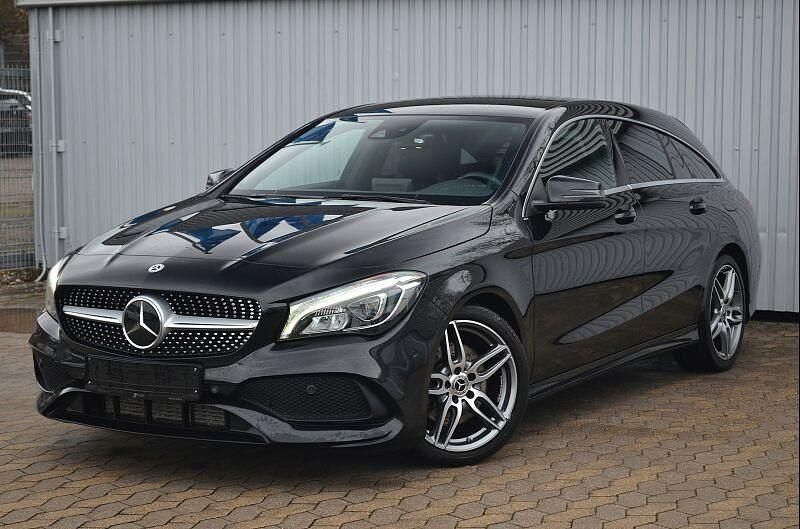 Schwarz Gebraucht 2018 Mercedes CLA220 Shooting Brake AMG line Kombi | 17.000 € (Superpreis) - Bild 1/4