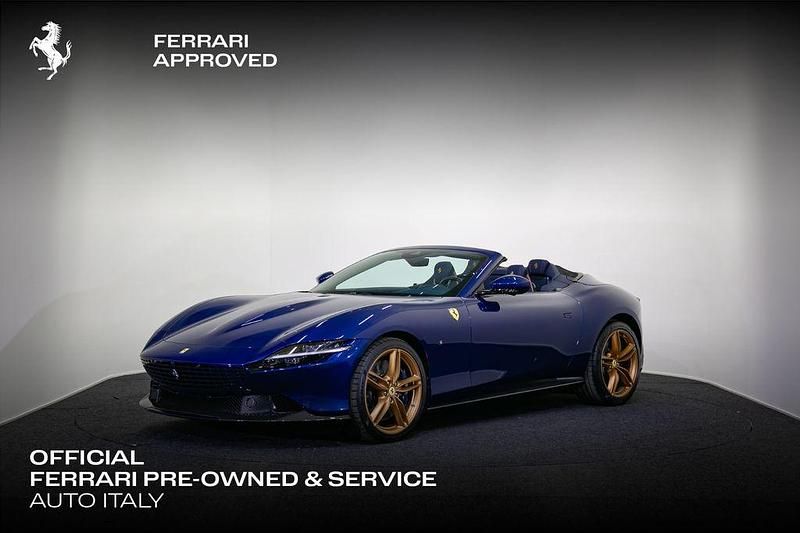 Neu Ferrari Roma 620 PS (456 kW) 2025 Blau Cabrio