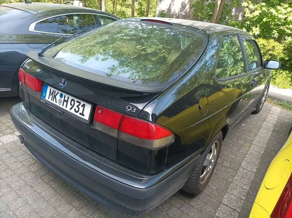 Używany Saab 9-3 150 KM (110 kW) 2002 Czarny Coupe