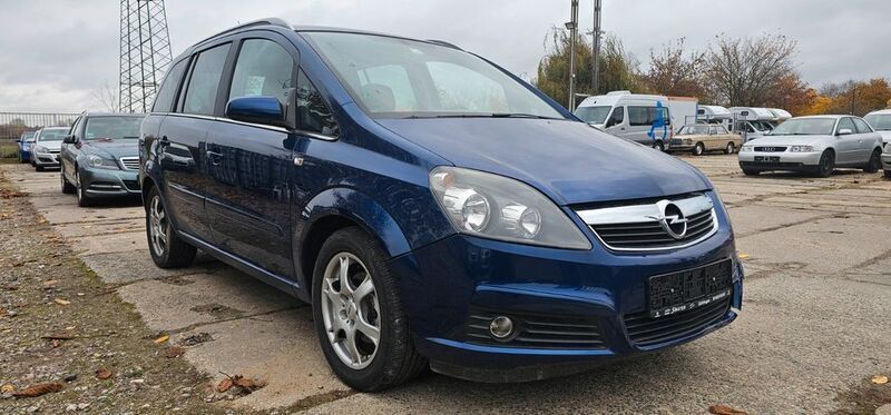 Blau Gebraucht 2006 Opel Zafira Edition Van / Kleinbus | 850 € (Superpreis) - Bild 1/4