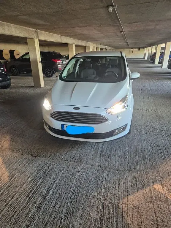 Gebraucht Ford C-MAX Titanium 182 PS (133 kW) 2016 Weiß Van / Kleinbus