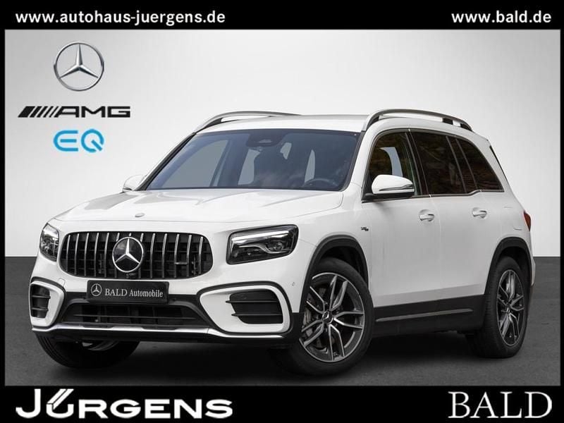 Weiss polarweiß Gebraucht 2025 Mercedes GLB35 AMG SUV | 51.690 € (Superpreis) - Bild 1/4
