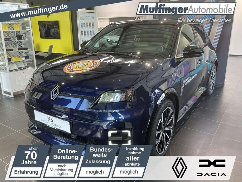 Blau Neu 2024 Renault R5 Iconic Kleinwagen | 32.700 € (Superpreis) - Bild 1/4