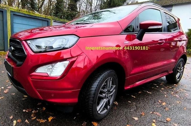 Rot Gebraucht 2018 Ford Ecosport ST-Line SUV | 10.500 € (Superpreis) - Bild 1/4