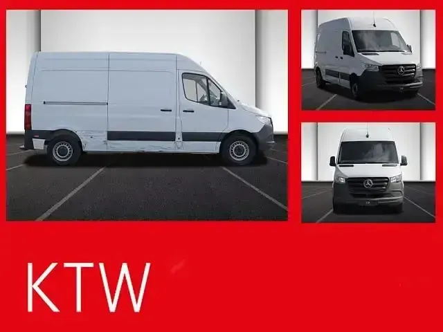 Brugt Mercedes E-Sprinter 2022 Hvid Van