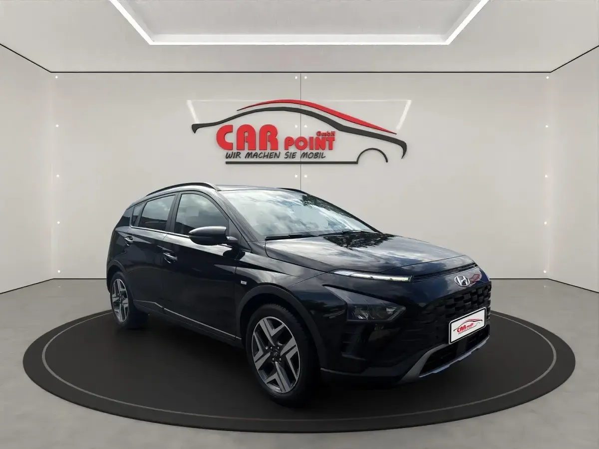 Gebraucht Hyundai Bayon 101 PS (74 kW) 2021 Schwarz SUV