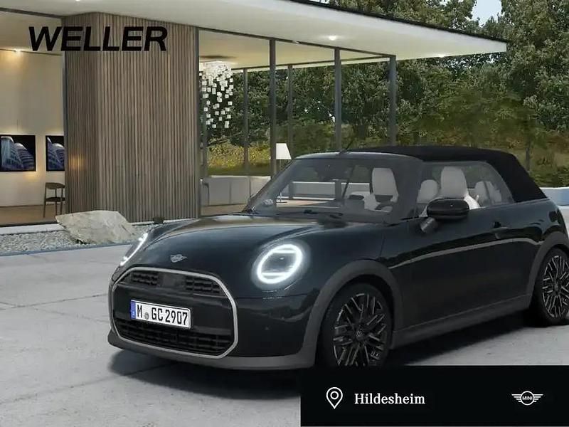 Midnight black ii (schwarz) Gebraucht 2025 Mini Cooper Cabriolet Cabrio | 33.950 € (Superpreis) - Bild 1/4