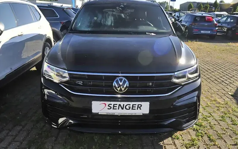Gebraucht VW Tiguan R-line 200 PS (147 kW) 2022 Schwarz SUV