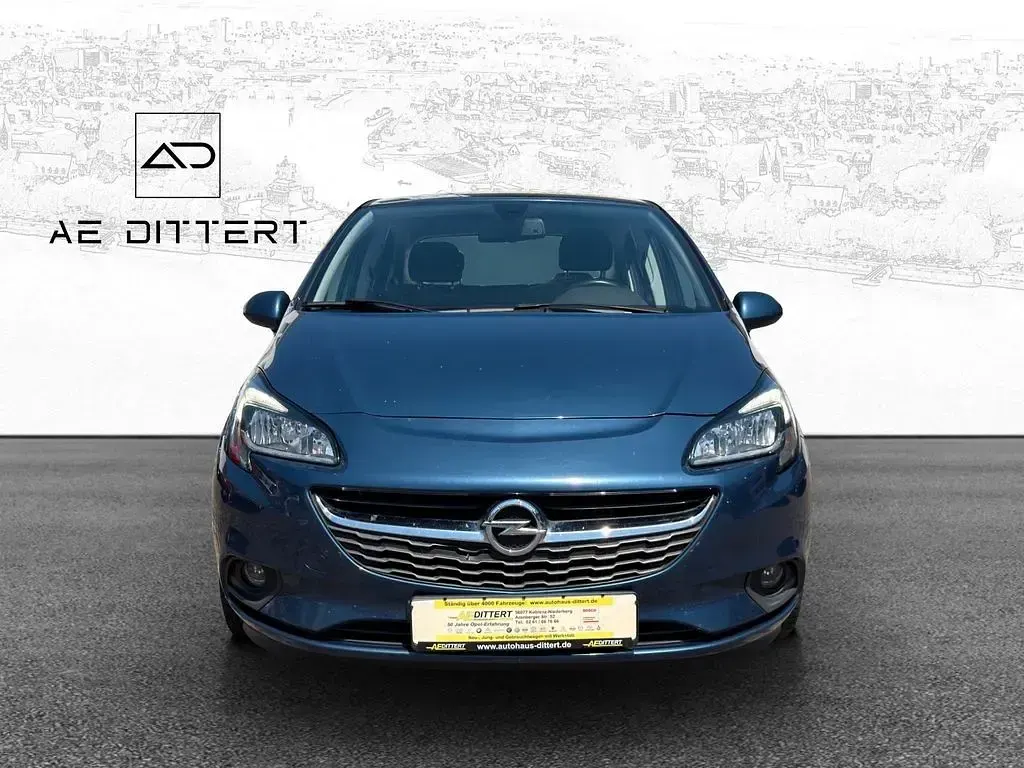 Gebraucht Opel Corsa Active 90 PS (66 kW) 2017 Blau Kleinwagen