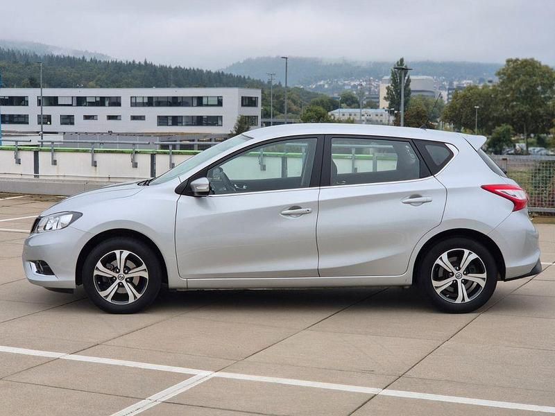 Gebraucht Nissan Pulsar Acenta 116 PS (85 kW) 2016 Silber Kleinwagen